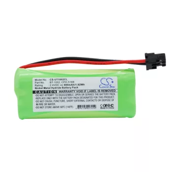   Uniden CBC1002 helyettesítő mobiltelefon akkumulátor (Ni-MH, 2.4V, 1.92Wh / 800mAh) - Utángyártott