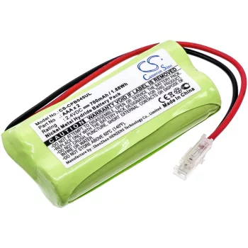   Universal AAA x 2 helyettesítő mobiltelefon akkumulátor (Ni-MH, 2.4V, 700mAh) - Utángyártott