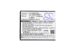 Cubot JLY15050100001 helyettesítő mobiltelefon akkumulátor (Li-ion, 3.7V, 6.66Wh / 1800mAh) - Utángyártott