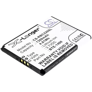   Orbic BTE-1400 helyettesítő mobiltelefon akkumulátor (Li-ion, 3.7V, 4.81Wh / 1300mAh) - Utángyártott