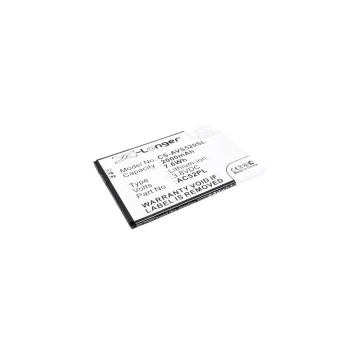   Archos AC52PL helyettesítő mobiltelefon akkumulátor (Li-ion, 3.8V, 7.60Wh / 2000mAh) - Utángyártott