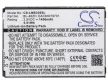 LG EAC63079701 helyettesítő mobiltelefon akkumulátor (Li-ion, 3.8V, 5.51Wh / 1450mAh) - Utángyártott