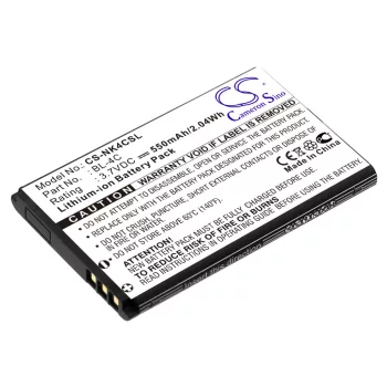   Nokia BL-4C helyettesítő mobiltelefon akkumulátor (Li-ion, 3.7V, 2.04Wh / 550mAh) - Utángyártott
