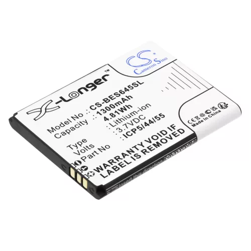 Bea-fon SL645/SL645PLUS helyettesítő mobiltelefon akkumulátor (Li-ion, 3.7V, 4.81Wh / 1300mAh) - Utángyártott