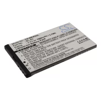   Nokia BL-4U helyettesítő mobiltelefon akkumulátor (Li-ion, 3.7V, 3.70Wh / 1000mAh) - Utángyártott