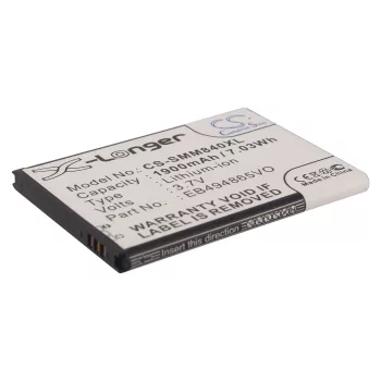   BoostMobile EB494865VO helyettesítő mobiltelefon akkumulátor (Li-ion, 3.7V, 7.03Wh / 1900mAh) - Utángyártott