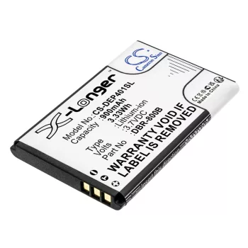   Brondi W11, W12 helyettesítő mobiltelefon akkumulátor (Li-ion, 3.7V, 3.33Wh / 900mAh) - Utángyártott