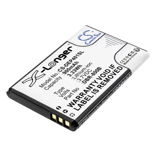 Brondi W11, W12 helyettesítő mobiltelefon akkumulátor (Li-ion, 3.7V, 3.33Wh / 900mAh) - Utángyártott