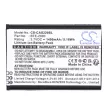 CATERPILLAR BTE-2000 helyettesítő mobiltelefon akkumulátor (Li-ion, 3.7V, 5.18Wh / 1400mAh) - Utángyártott