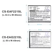 Emporia AK-V221-4G V1.0 helyettesítő mobiltelefon akkumulátor (Li-ion, 3.7V, 3.33Wh / 900mAh) - Utángyártott