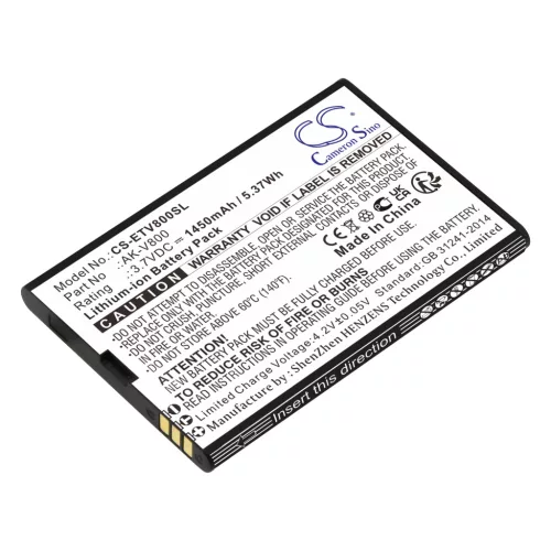 Emporia AK-V800 helyettesítő mobiltelefon akkumulátor (Li-ion, 3.7V, 5.37Wh / 1450mAh) - Utángyártott