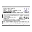 Emporia AK-V800 helyettesítő mobiltelefon akkumulátor (Li-ion, 3.7V, 5.37Wh / 1450mAh) - Utángyártott