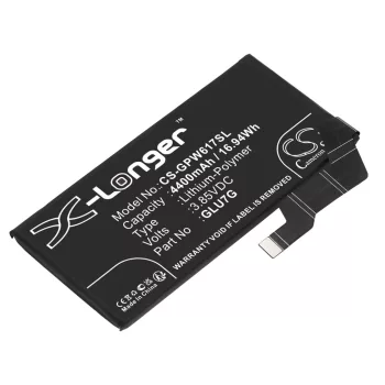   Google GLU7G helyettesítő mobiltelefon akkumulátor (Li-Polymer, 3.85V, 16.94Wh / 4400mAh) - Utángyártott