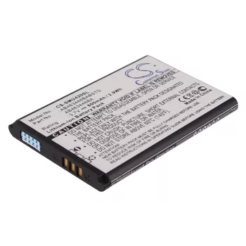   Samsung AB553446BAB/STD helyettesítő mobiltelefon akkumulátor (Li-ion, 3.7V, 2.96Wh / 800mAh) - Utángyártott