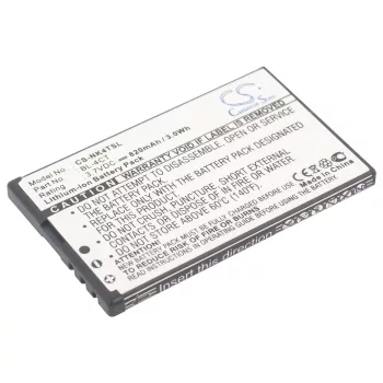   Nokia BL-4CT helyettesítő mobiltelefon akkumulátor (Li-ion, 3.7V, 3.03Wh / 820mAh) - Utángyártott