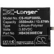 Huawei HB436380ECW helyettesítő mobiltelefon akkumulátor (Li-Polymer, 3.85V, 13.67Wh / 3550mAh) - Utángyártott