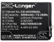 Huawei HB376994ECW helyettesítő mobiltelefon akkumulátor (Li-Polymer, 3.82V, 15.28Wh / 4000mAh) - Utángyártott