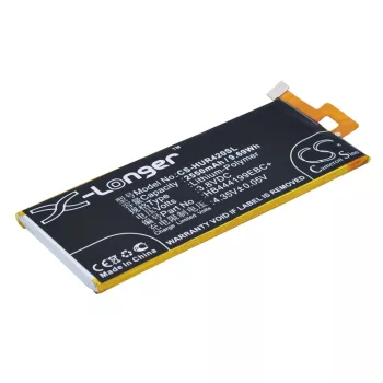   Huawei HB444199EBC+ helyettesítő mobiltelefon akkumulátor (Li-Polymer, 3.8V, 9.69Wh / 2550mAh) - Utángyártott