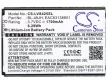 LG EAC63138801 helyettesítő mobiltelefon akkumulátor (Li-ion, 3.7V, 6.29Wh / 1700mAh) - Utángyártott