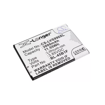   LG EAC63158401 AAC helyettesítő mobiltelefon akkumulátor (Li-ion, 3.85V, 11.55Wh / 3000mAh) - Utángyártott