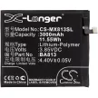 Meizu BA813 helyettesítő mobiltelefon akkumulátor (Li-Polymer, 3.85V, 11.55Wh / 3000mAh) - Utángyártott