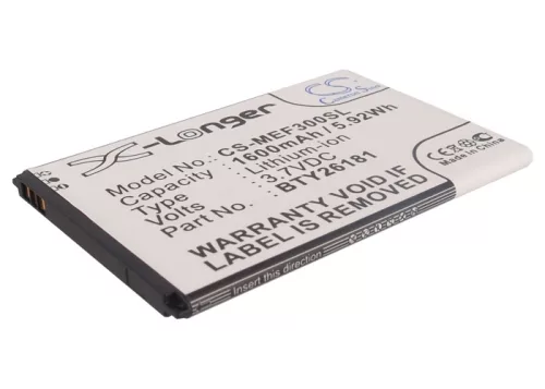 Mobistel BTY26181Mobistel/STD helyettesítő mobiltelefon akkumulátor (Li-ion, 3.7V, 5.92Wh / 1600mAh) - Utángyártott
