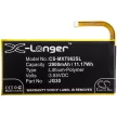 Motorola JG30 helyettesítő mobiltelefon akkumulátor (Li-Polymer, 3.85V, 11.17Wh / 2900mAh) - Utángyártott