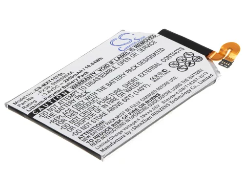 Motorola SNN5964A helyettesítő mobiltelefon akkumulátor (Li-Polymer, 3.8V, 10.64Wh / 2800mAh) - Utángyártott