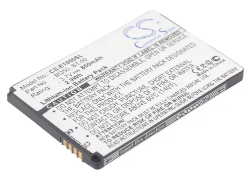 Motorola SNN5814A helyettesítő mobiltelefon akkumulátor (Li-ion, 3.7V, 2.96Wh / 800mAh) - Utángyártott