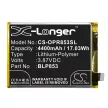 OPPO BLP853 helyettesítő mobiltelefon akkumulátor (Li-Polymer, 3.87V, 17.03Wh / 4400mAh) - Utángyártott