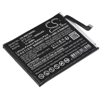   Orbic BTE-3402 helyettesítő mobiltelefon akkumulátor (Li-Polymer, 3.8V, 11.40Wh / 3000mAh) - Utángyártott