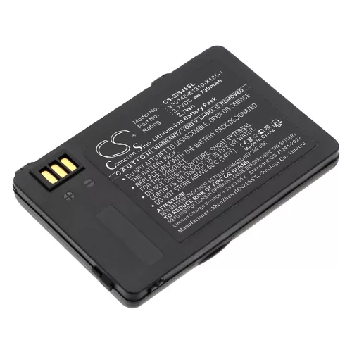 Siemens V30148-K1310-X185-1 helyettesítő mobiltelefon akkumulátor (Li-ion, 3.7V, 2.7Wh / 730mAh) - Utángyártott