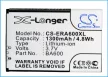 Sony Ericsson BA600 helyettesítő mobiltelefon akkumulátor (Li-ion, 3.7V, 4.81Wh / 1300mAh) - Utángyártott