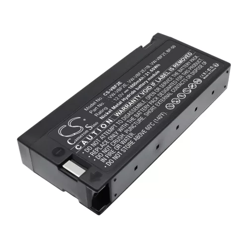 Panasonic VW-VBF2E/1B, VW-VBF2T helyettesítő akkumulátor (Ni-MH, 12.0V, 1800mAh / 21.60Wh) - Utángyártott