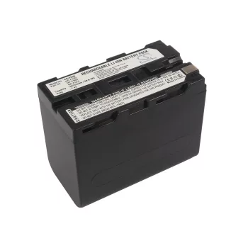   Sony XL-B3 helyettesítő akkumulátor (Li-ion, 7.4V, 6600mAh / 48.84Wh) - Utángyártott
