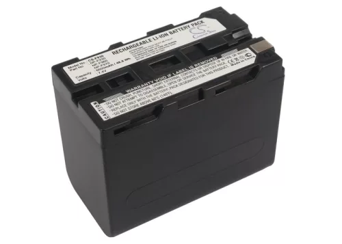 Sony XL-B3 helyettesítő akkumulátor (Li-ion, 7.4V, 6600mAh / 48.84Wh) - Utángyártott
