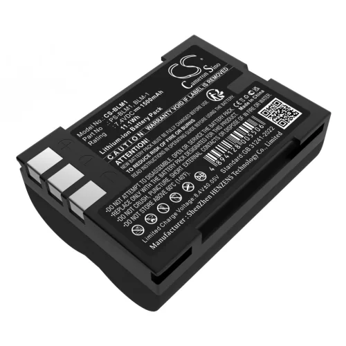 Olympus BLM-1, PS-BLM1 helyettesítő akkumulátor (Li-ion, 7.4V, 1500mAh) - Utángyártott