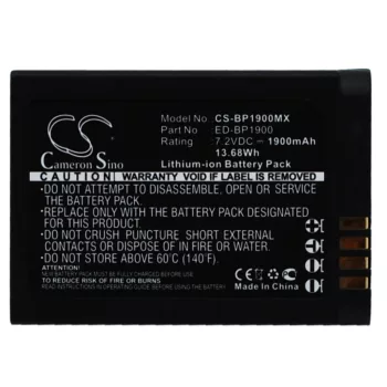   Samsung ED-BP1900 helyettesítő akkumulátor (Li-ion, 7.2V, 1900mAh / 13.68Wh) - Utángyártott