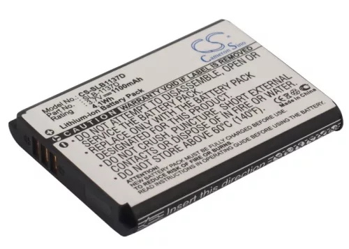 Samsung SLB-1137D helyettesítő akkumulátor (Li-ion, 3.7V, 1100mAh) - Utángyártott