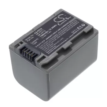   Sony NP-FP60, NP-FP70, NP-FP71 helyettesítő akkumulátor (Li-ion, 7.4V, 1360mAh) - Utángyártott