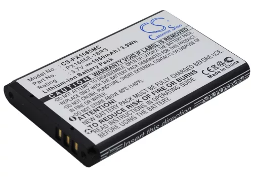 Toshiba PX1685E, PX1685E-1BRS helyettesítő akkumulátor (Li-ion, 3.7V, 1050mAh / 3.89Wh) - Utángyártott