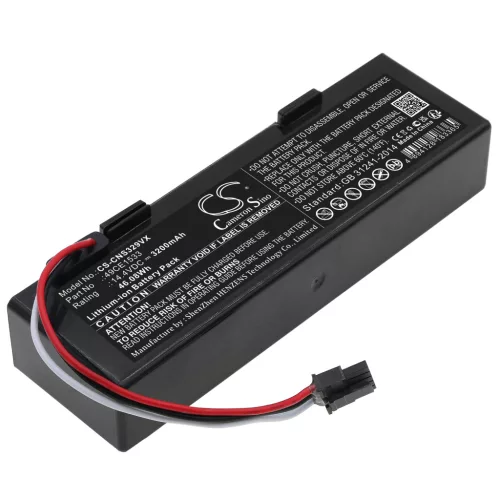 CECOTEC 49CE1533 helyettesítő takarítógép akkumulátor (Li-ion, 14.4V, 3200mAh / 46.08Wh) - Utángyártott