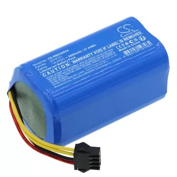   Fmart ZJC1 készülékhez takarítógép akkumulátor (Li-ion, 14.4V, 2600mAh / 37.44Wh) - Utángyártott