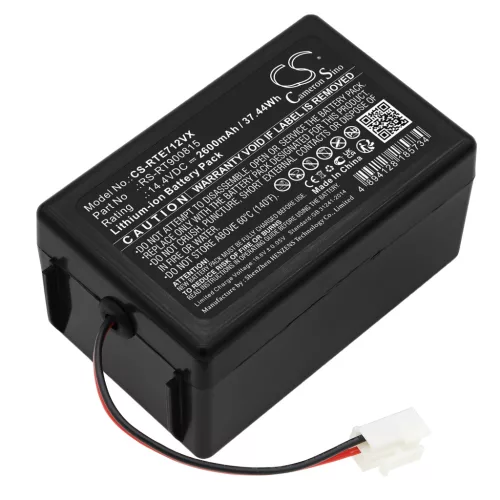 Rowenta RS-RT900815 helyettesítő takarítógép akkumulátor (Li-ion, 14.4V, 2600mAh / 37.44Wh) - Utángyártott