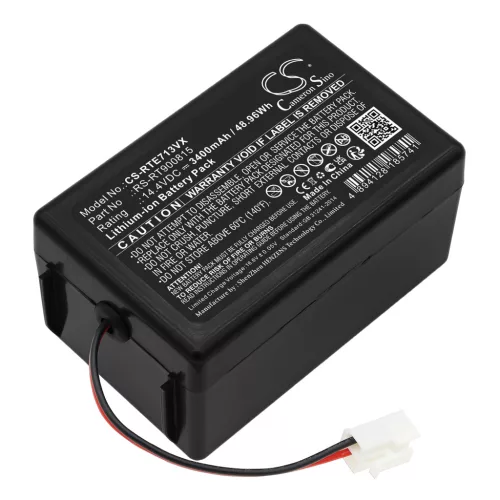 Rowenta RS-RT900815 helyettesítő takarítógép akkumulátor (Li-ion, 14.4V, 3400mAh / 48.96Wh) - Utángyártott