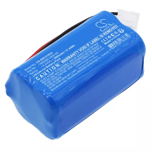 Shark 18650B4-3400-4S helyettesítő takarítógép akkumulátor (Li-ion, 14.4V, 2600mAh / 37.44Wh) - Utángyártott