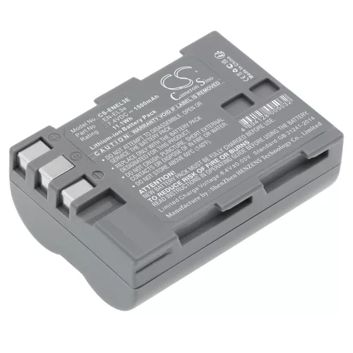 NIKON EN-EL3e helyettesítő akkumulátor (Li-ion, 7.4V, 1500mAh / 11.1Wh) - Utángyártott
