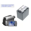 Sony NP-FP90, NP-FP91 helyettesítő akkumulátor (Li-ion, 7.4V, 2100mAh / 15.54Wh) - Utángyártott