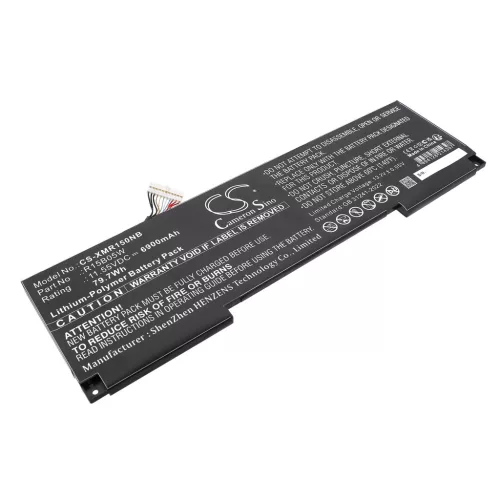 Xiaomi R15B05W helyettesítő laptop akkumulátor (Li-Polymer, 11.55V, 6900mAh / 79.7Wh) - Utángyártott
