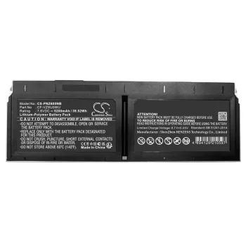   Panasonic CF-VZSU0ZU helyettesítő laptop akkumulátor (Li-Polymer, 7.6V, 2600mAh / 19.76Wh) - Utángyártott